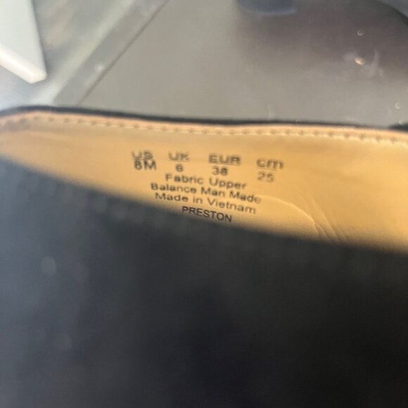 black peep toe heels SIZE 8 - Picture 4 of 4